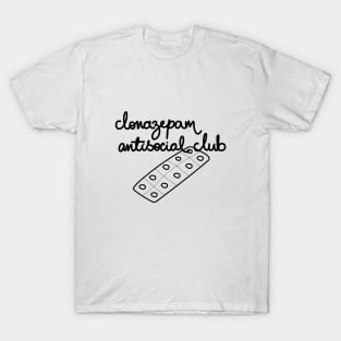 Clonazepam Antisocial Club T-Shirt